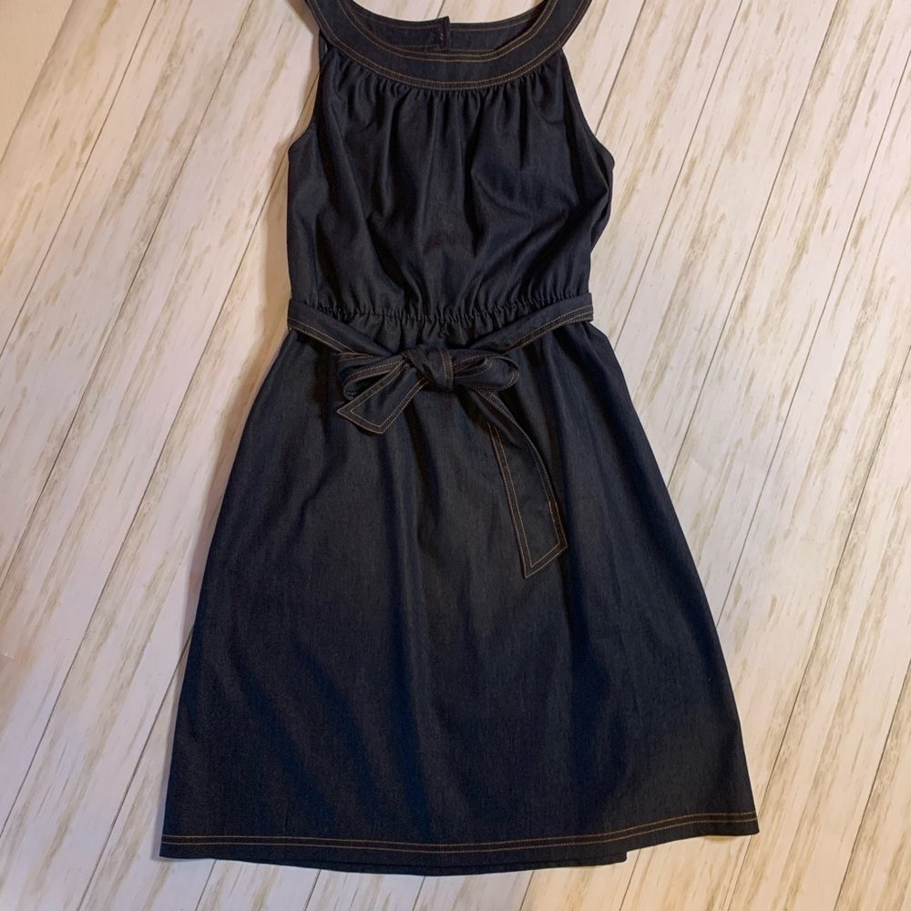Denim Sleeveless Dress